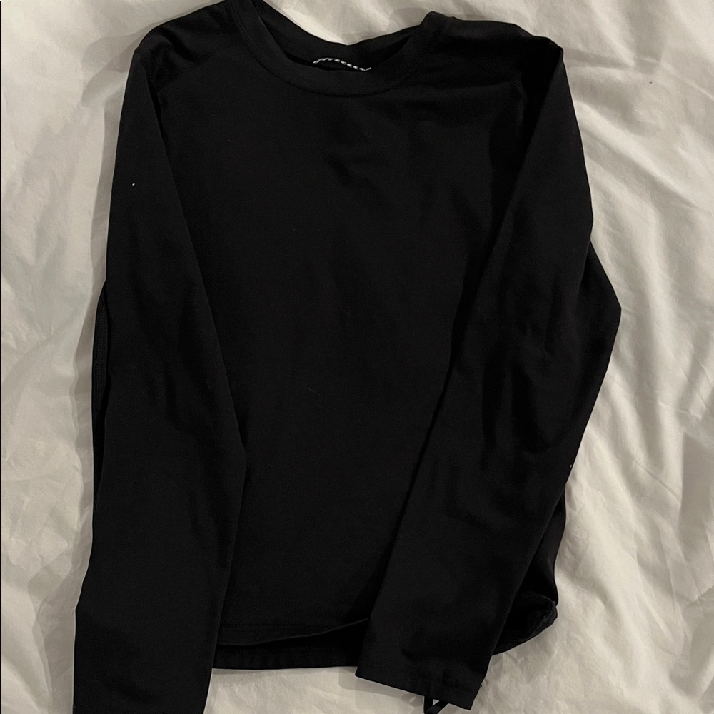 Patagonia Black Capilene Base Layer kids 7-8